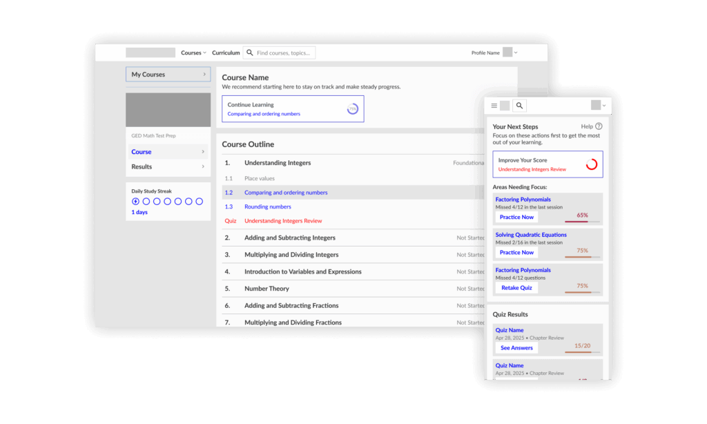 Dashboard Redesign hero screenshot