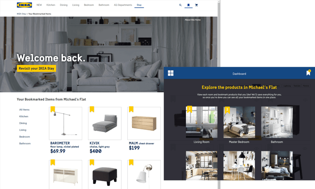 IKEA Stay hero screenshot